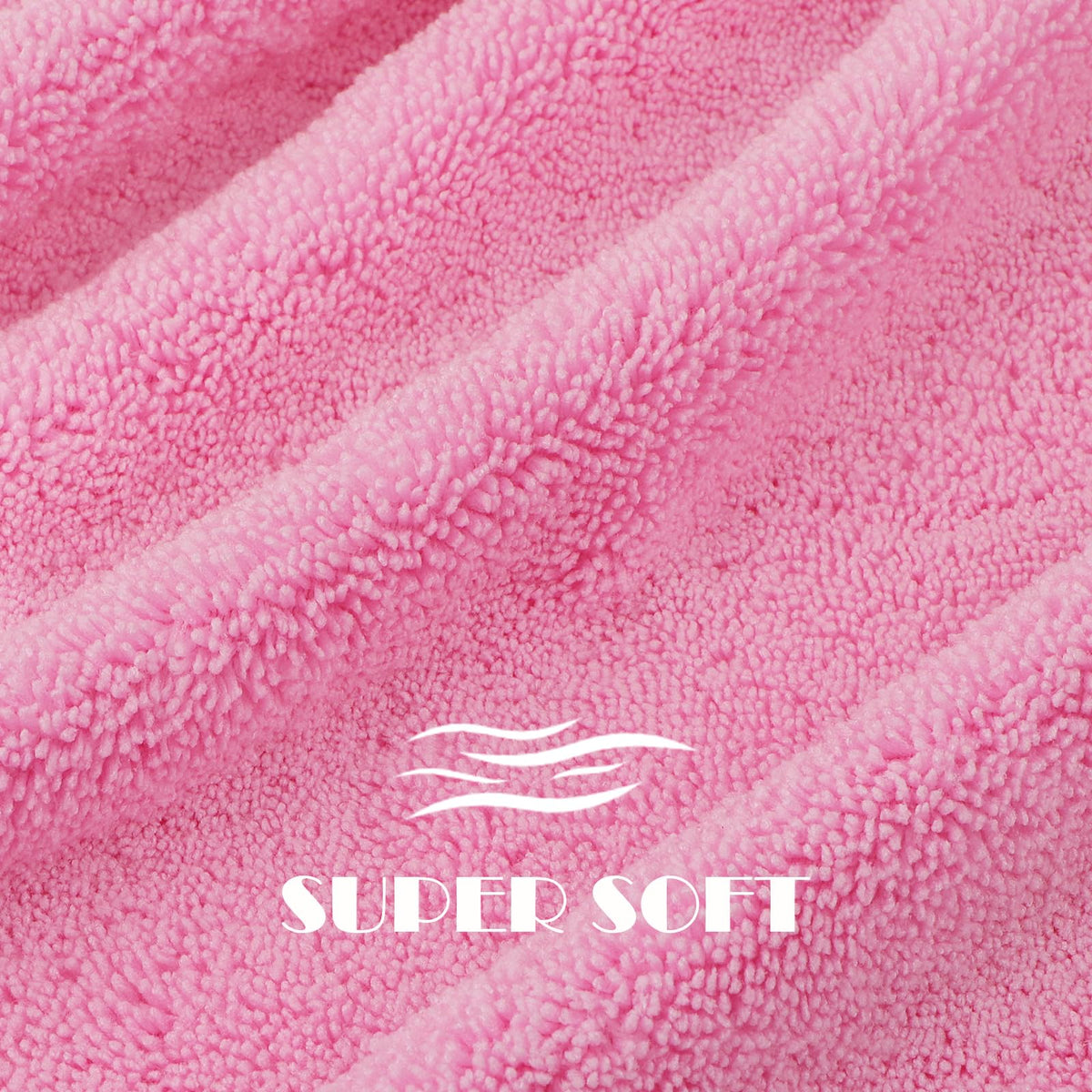 AIDEA close-up of microfiber weave demonstrating fast absorption