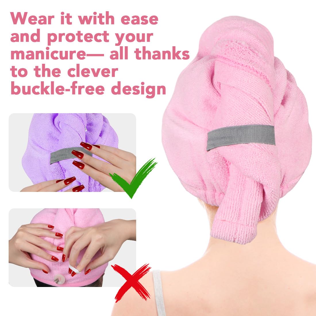 AIDEA elastic band detail showing secure closure and stable fit while moving