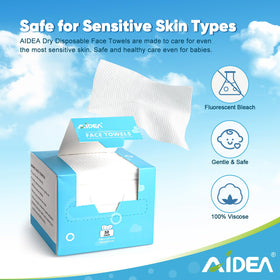 AIDEA towel close texture highlighting softness and high absorbency