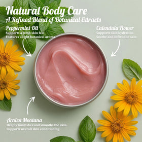 AIFUFAND open tin close-up showing smooth balm texture and easy-to-warm solid for precise use