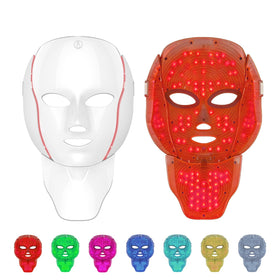 AIHEU mask front view showing full face and neck coverage and convenient cordless use