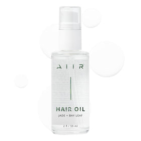 AIIR bottle front packaging showing product and shine benefits