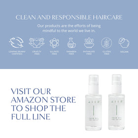 AIIR 2 fl oz size comparison showing portability and travel benefit