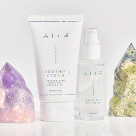 AIIR oil smoothing curly hair reducing frizz for better definition