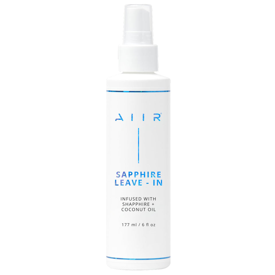 AIIR front bottle packaging showing product and benefits for styling
