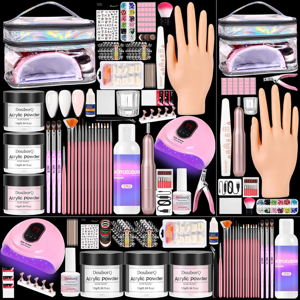 AILALUO kit front view showing full contents and easy setup benefit