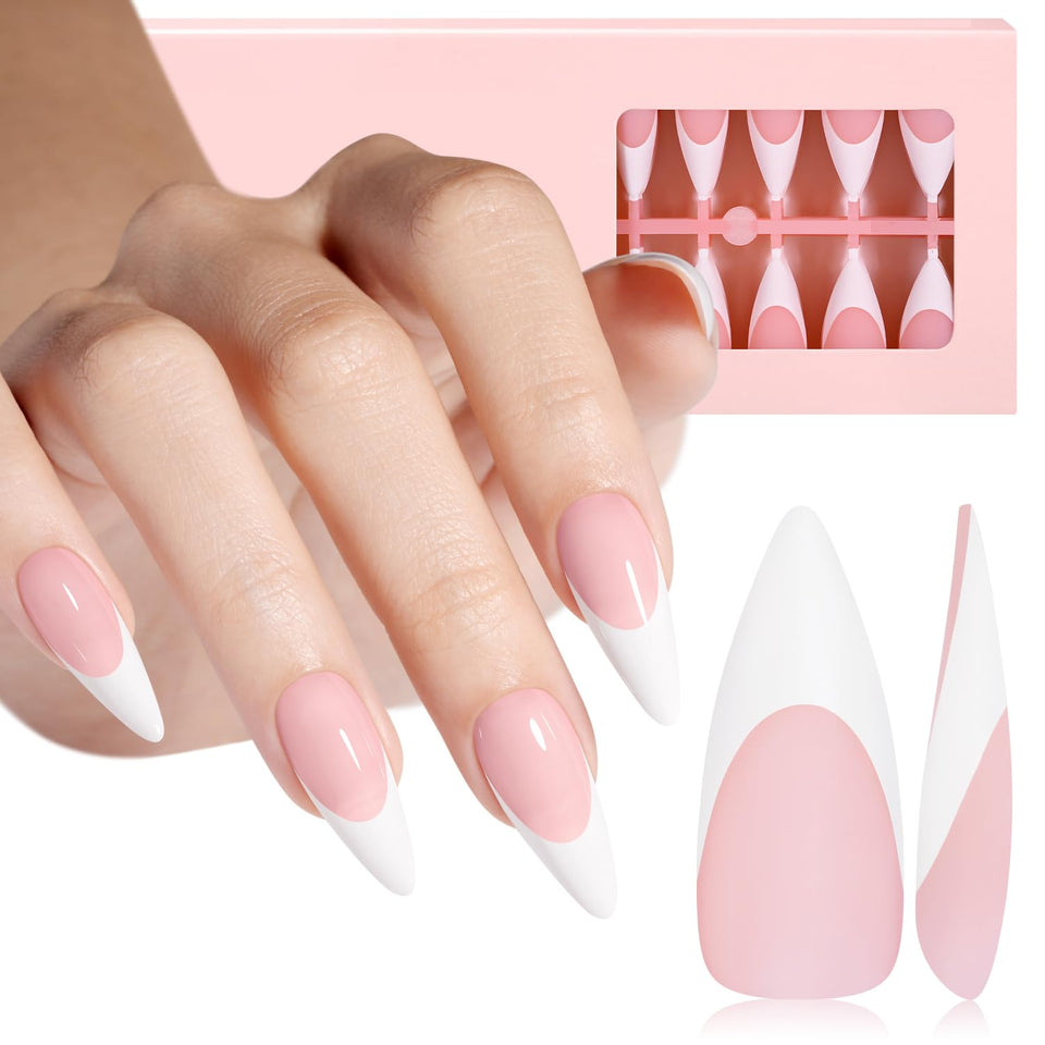 AILLSA front packaging showing 180-piece French gel tips and ready-to-use kit