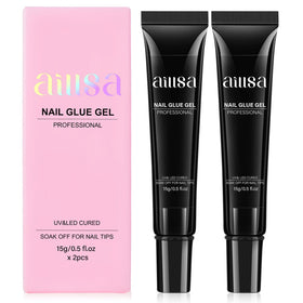 AILLSA front packaging showing two bottles and brand for reliable gel glue