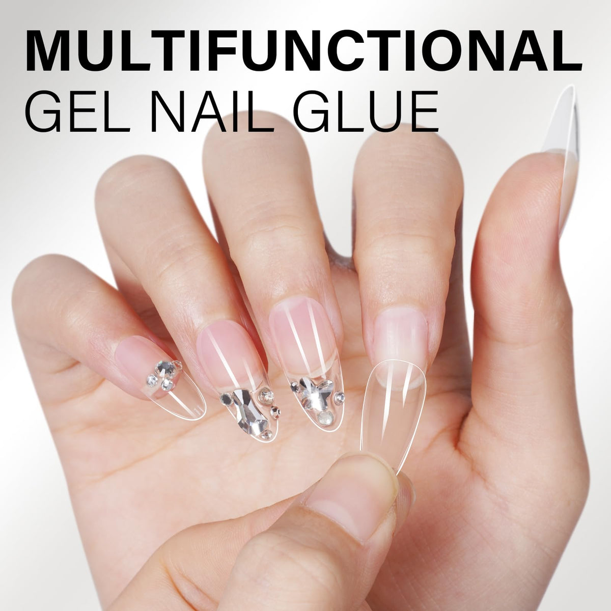 AILLSA lifestyle manicure setup showing at-home salon tools and quick curing benefit
