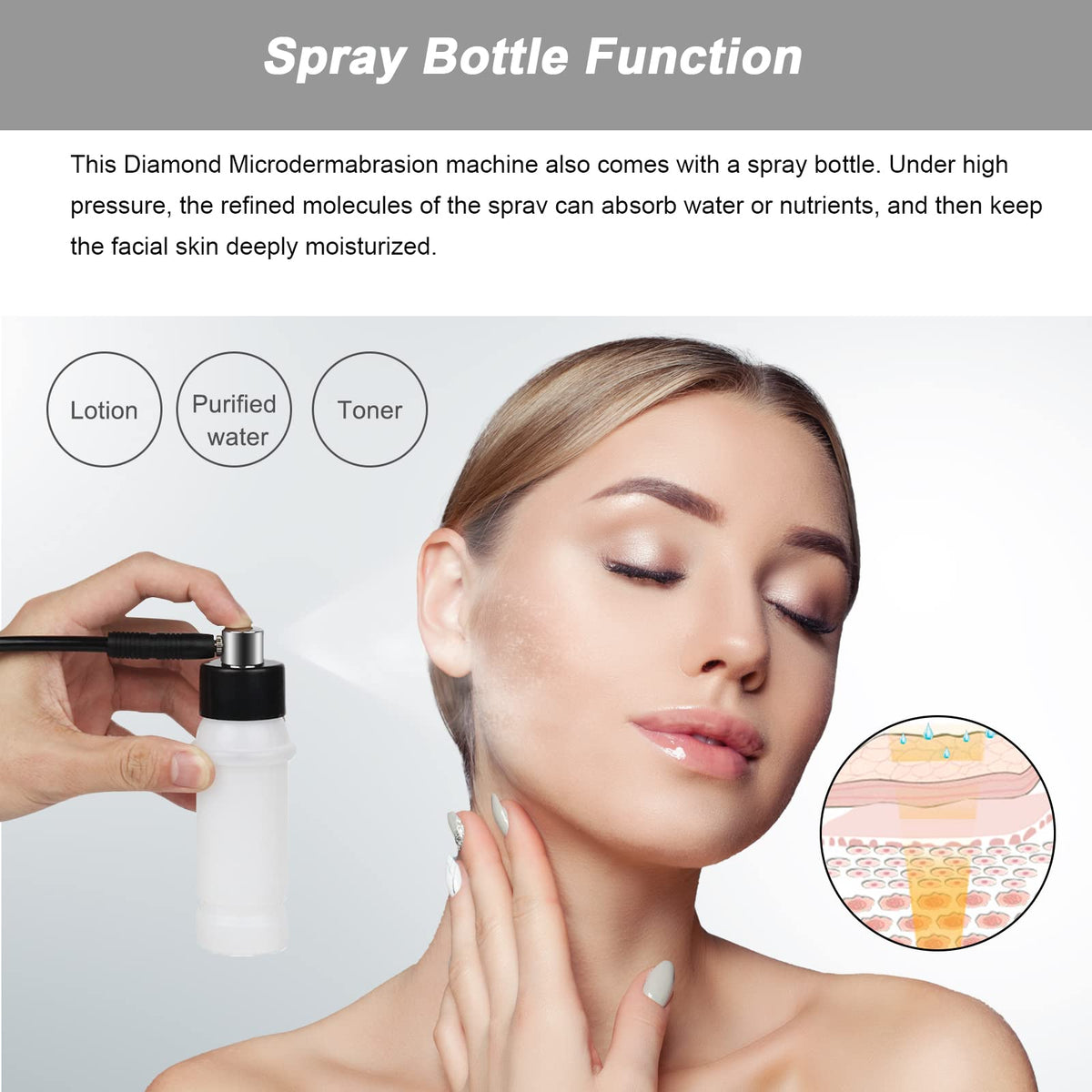 AIMENGXI device in use on nose demonstrating effective blackhead removal