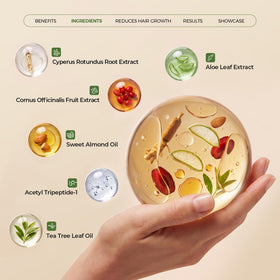 Aimoo oil texture pouring to show lightweight absorption benefit