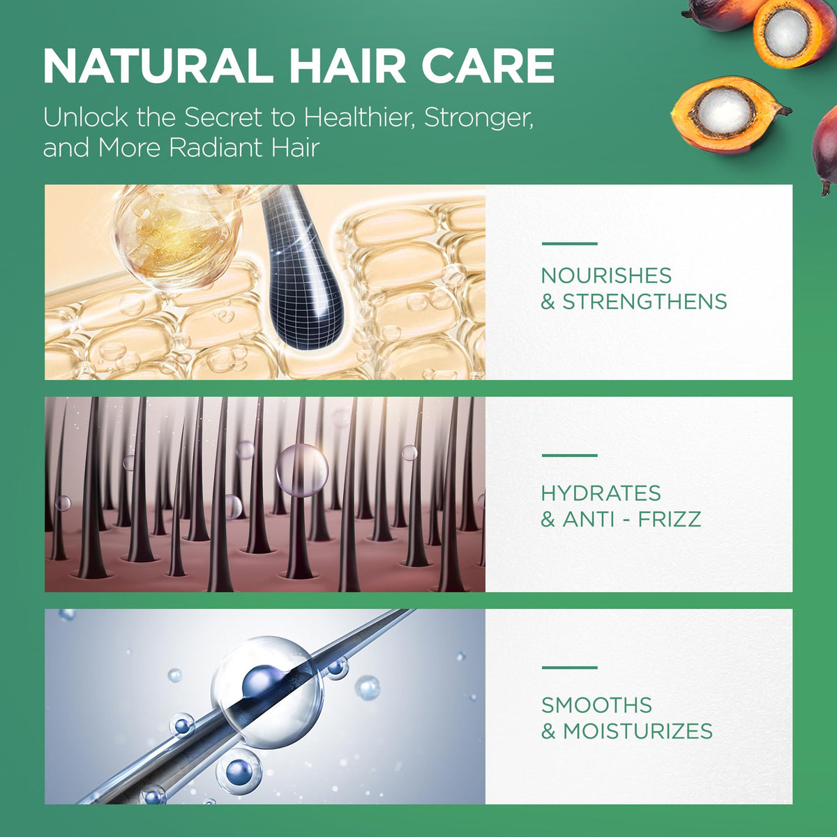 AIPILER Batana Oil Paste being applied to damp hair to improve manageability
