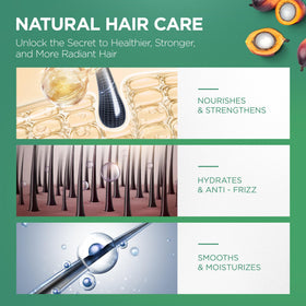 AIPILER Batana Oil Paste being applied to damp hair to improve manageability