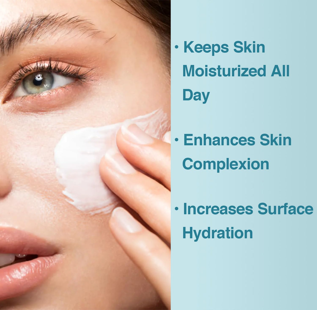 Air Repair open jar texture highlighting lightweight cream that absorbs quickly