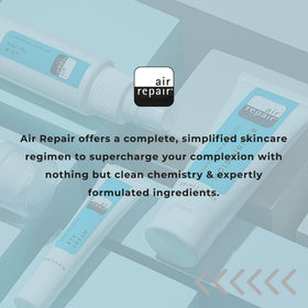 Air Repair lifestyle outdoors showing portable use and skin protection support