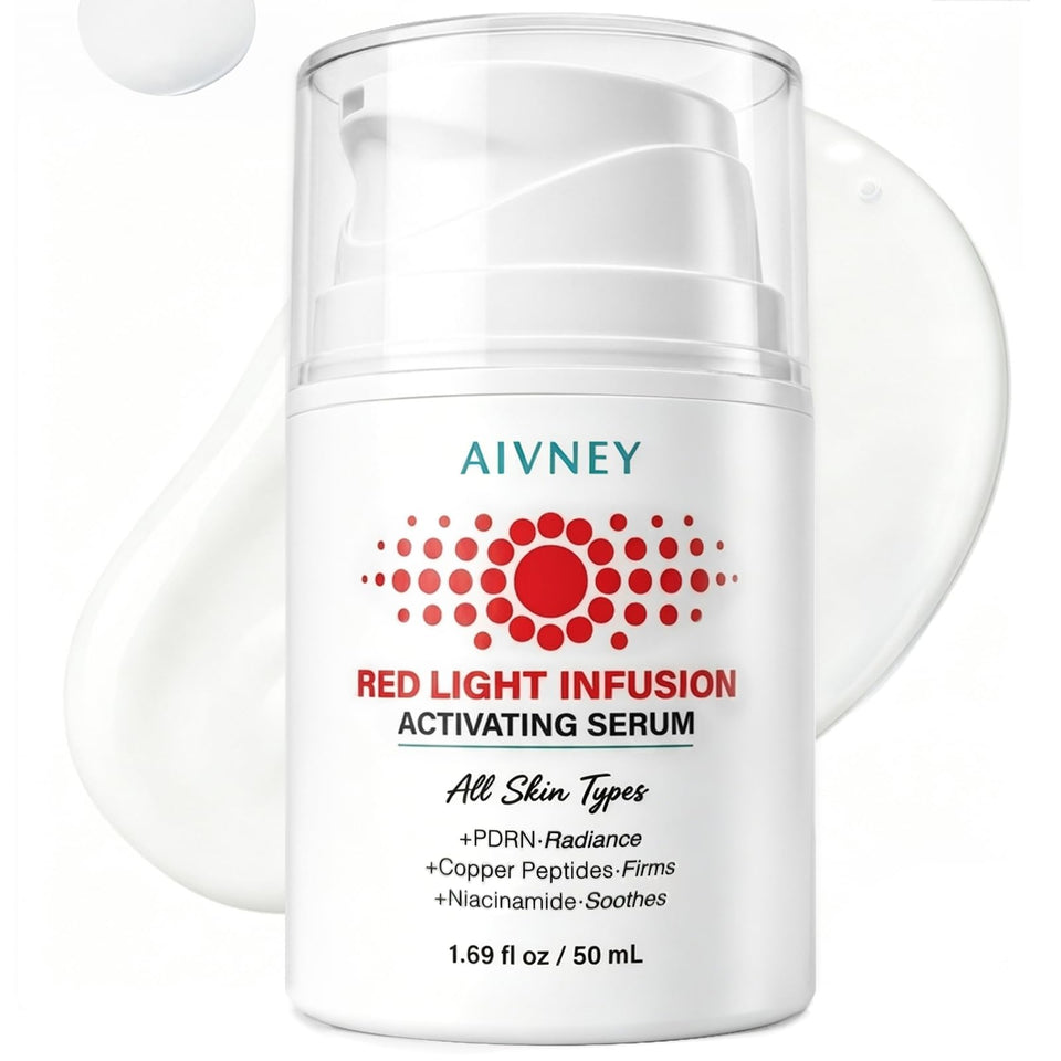 AIVNEY front packaging bottle showing 50ml size and clear label benefit