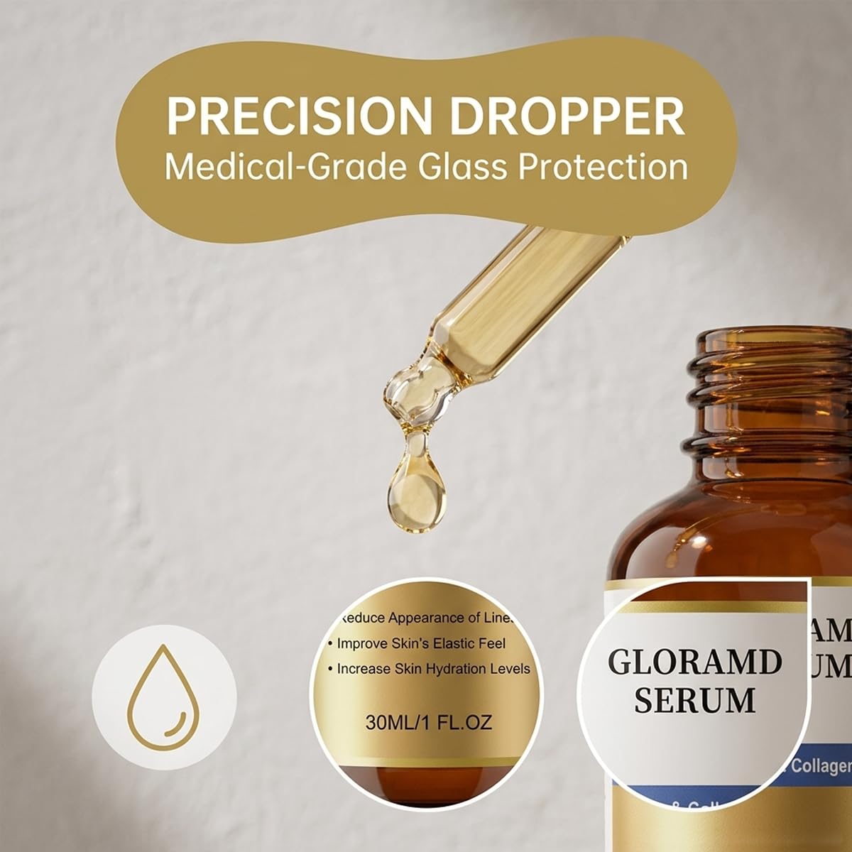 Aiwejay Gloramd applied on hand demonstrating fast absorption