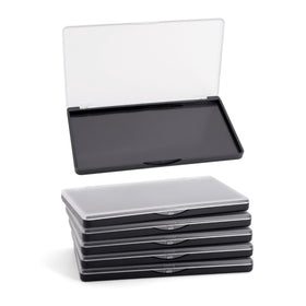 AJLTPA front view with frosted clear lid showing organized palette benefits