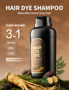 AKOIIN close-up of shampoo texture highlighting creamy formula for easy application
