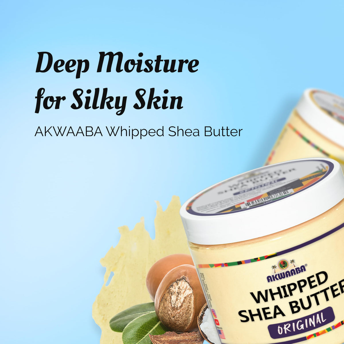 AKWAABA close-up of whipped texture showing smooth spreadability benefit