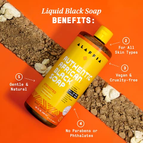 Alaffia two bottles in bathroom lifestyle showing family-friendly supply