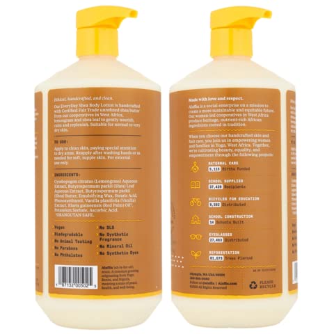 Close-up of creamy Alaffia lotion texture illustrating rich moisturization benefit