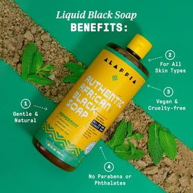 Alaffia shea butter and plant extracts ingredients for nourishment