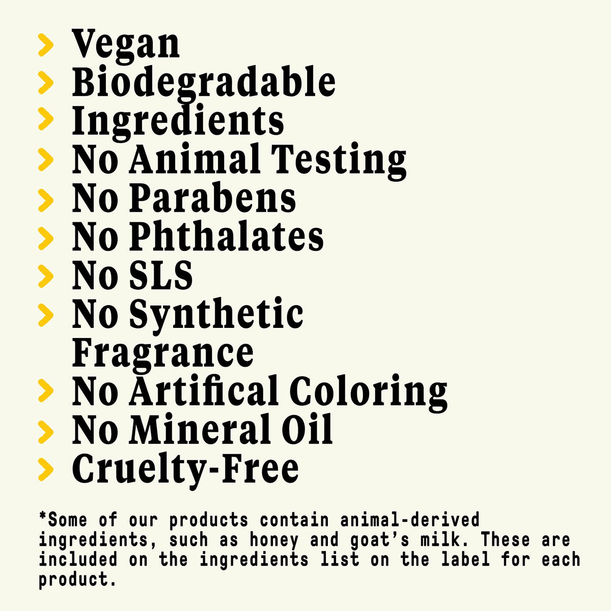 Alaffia label close-up highlighting fair-trade ingredients
