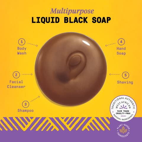 Alaffia label close-up showing ingredients and certifications for transparency benefit