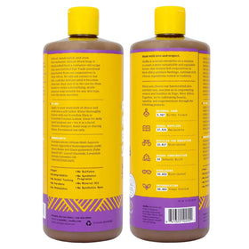 Alaffia close-up of liquid texture highlighting creamy moisturizing benefit