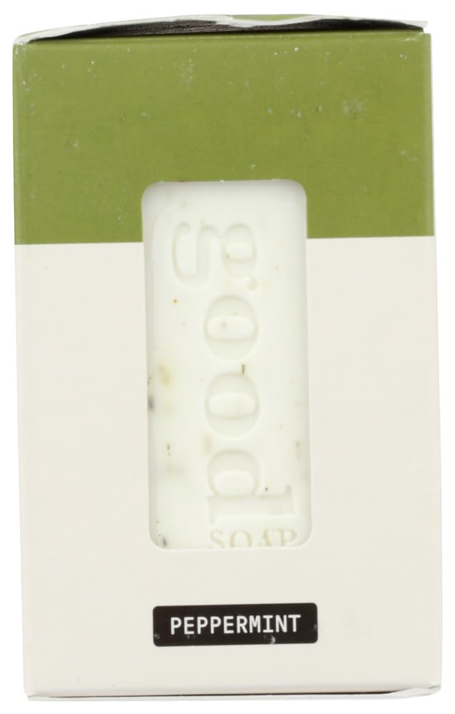 Alaffia close-up of soap surface texture highlighting smooth lather potential
