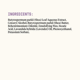 Close-up of creamy Alaffia shea conditioner texture showing moisturizing benefit