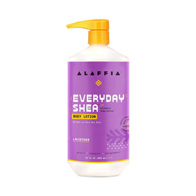 Alaffia two bottles stacked display showing value of the 2‑pack purchase