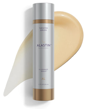 ALASTIN bottle front packaging showing sleek label and size benefit