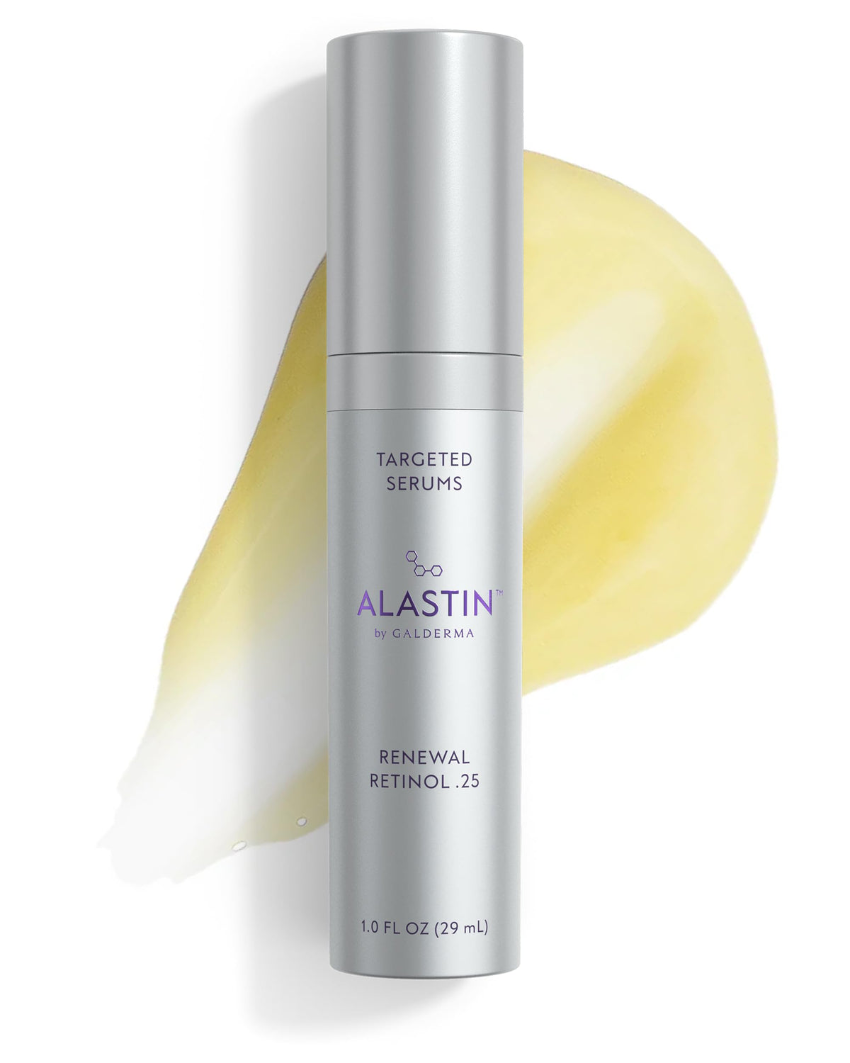 ALASTIN bottle front view showing packaging and brand clarity