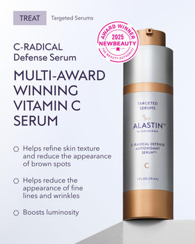 ALASTIN C-RADICAL serum texture closeup illustrating lightweight hydration