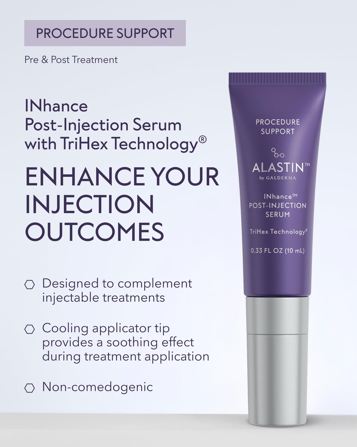 ALASTIN Skincare INhance cooling applicator tip detail offering soothing contact