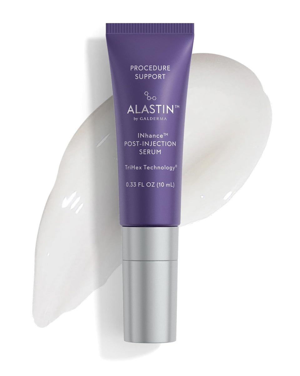 ALASTIN Skincare INhance front packaging showing compact travel bottle and branding
