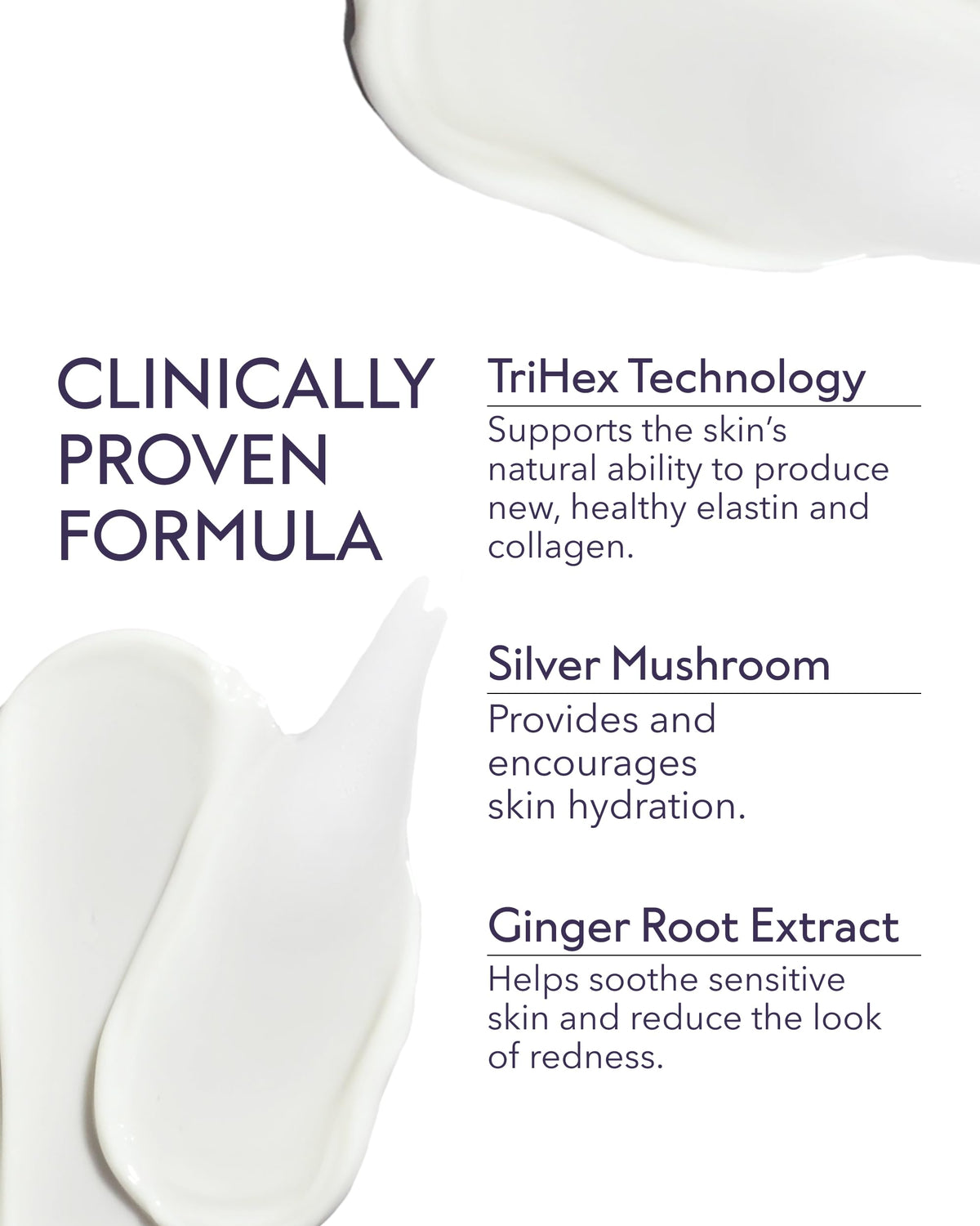 ALASTIN application on face demonstration showing smooth spread and calming benefit