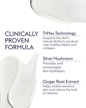 ALASTIN application on face demonstration showing smooth spread and calming benefit