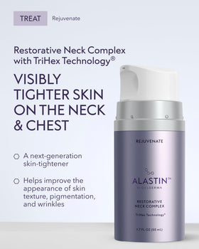 ALASTIN pump dispensing serum illustrating easy controlled application