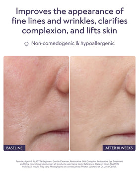 ALASTIN Skincare pump dispensing recommended amount for efficient coverage