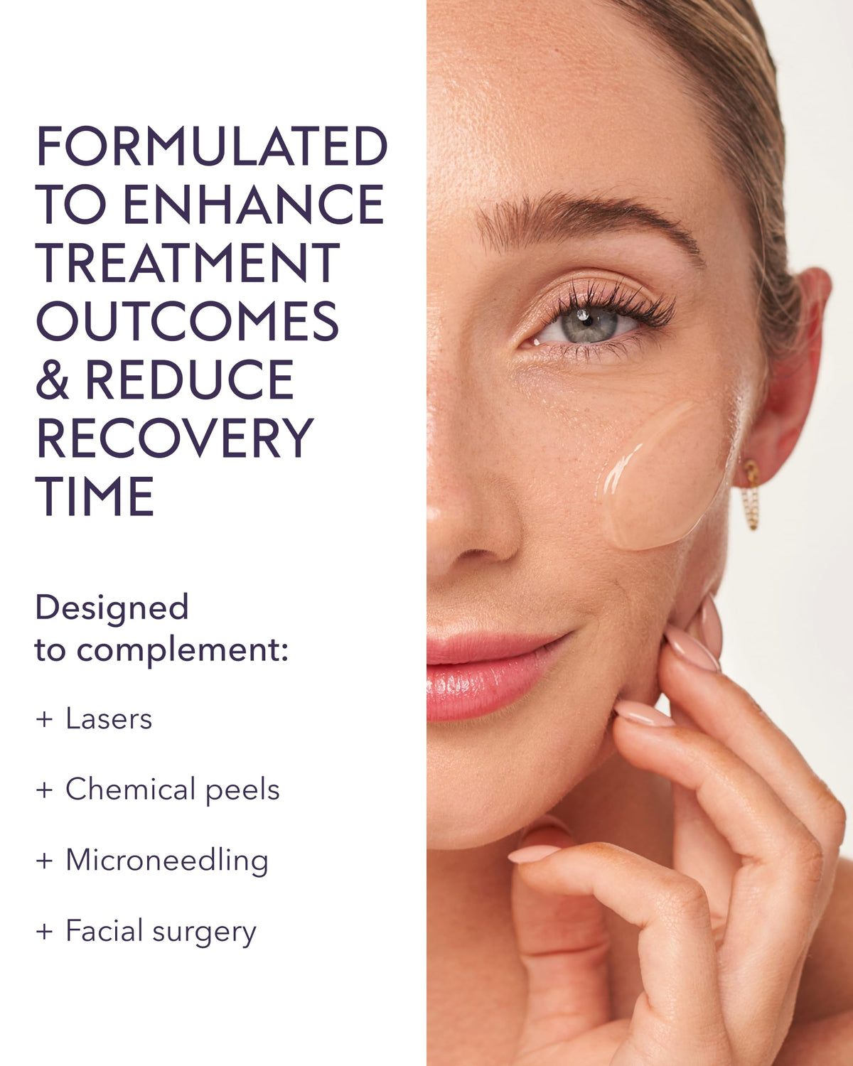 ALASTIN Skincare serum texture close-up showing lightweight hydration for layering