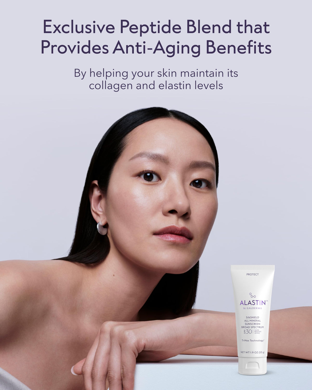 ALASTIN Skincare peptide blend ingredient focus highlighting skin support