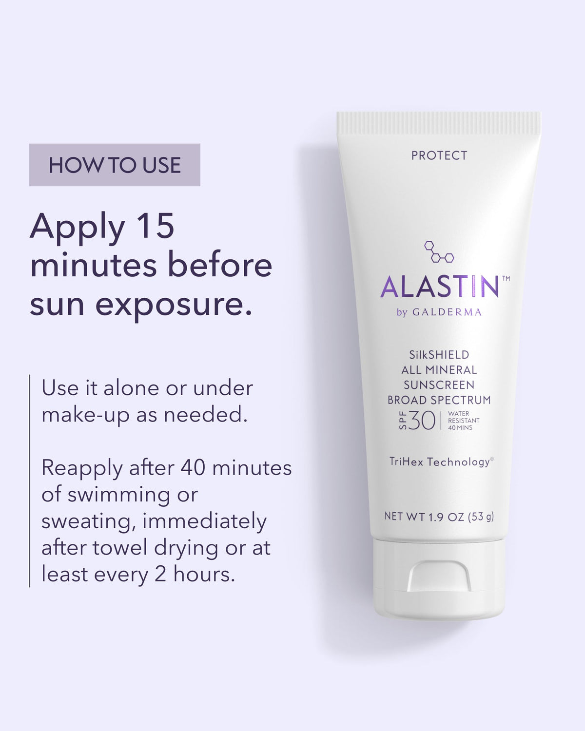 ALASTIN Skincare label close-up showing fragrance-free, non-comedogenic notes