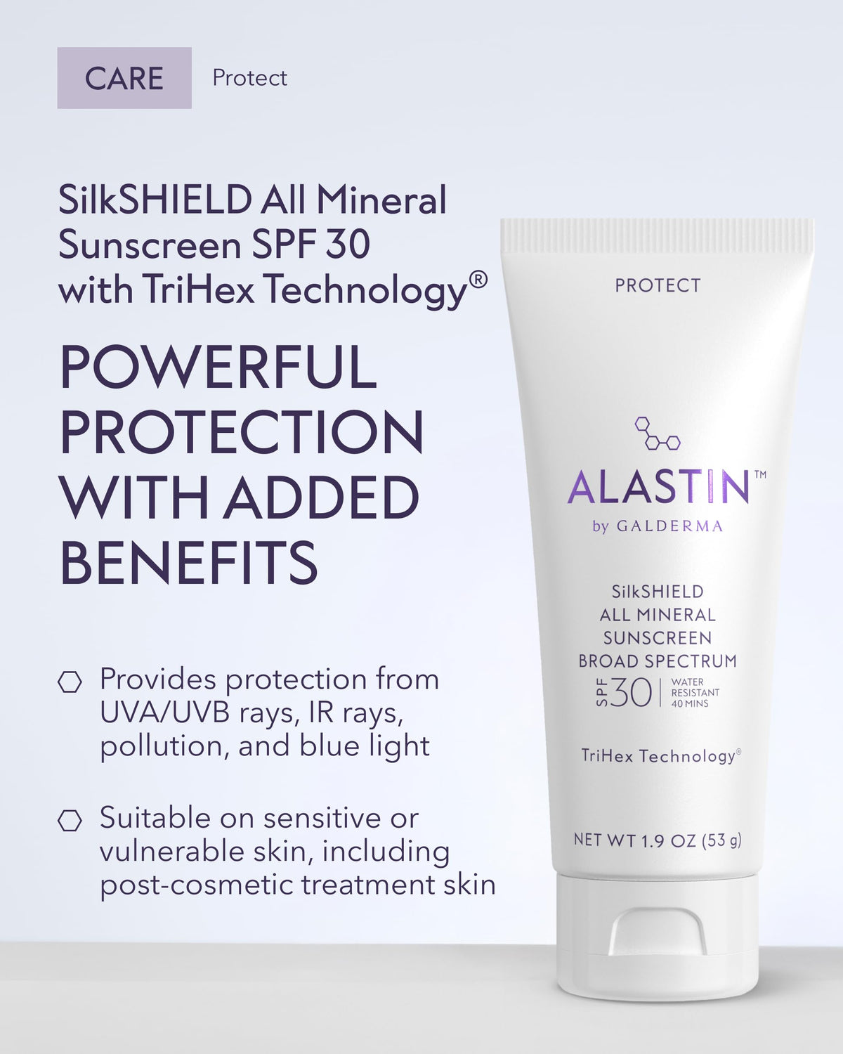 ALASTIN Skincare lotion texture close-up showing lightweight absorption