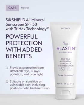ALASTIN Skincare lotion texture close-up showing lightweight absorption