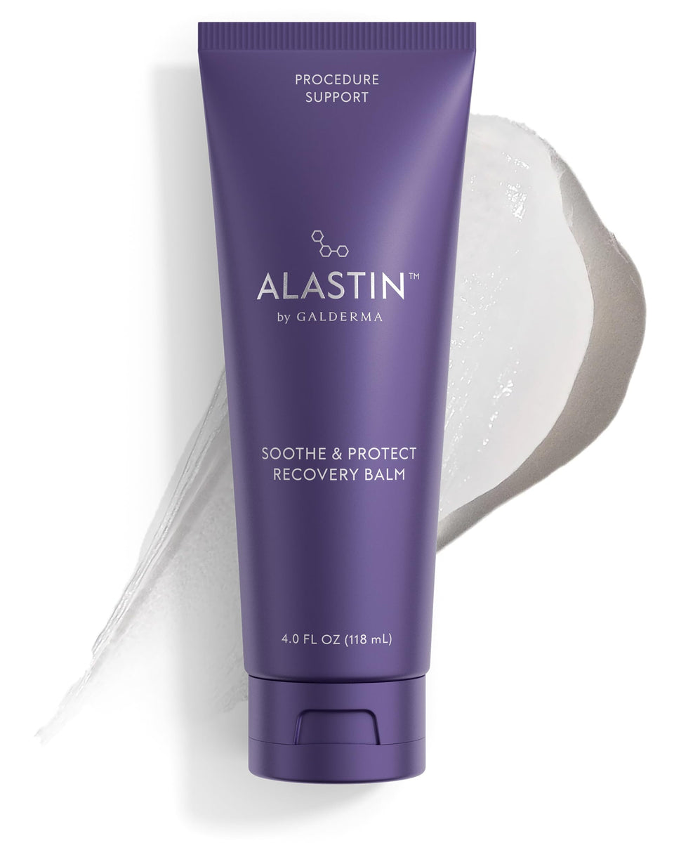 ALASTIN Skincare front jar shot showing protective recovery balm for hydration