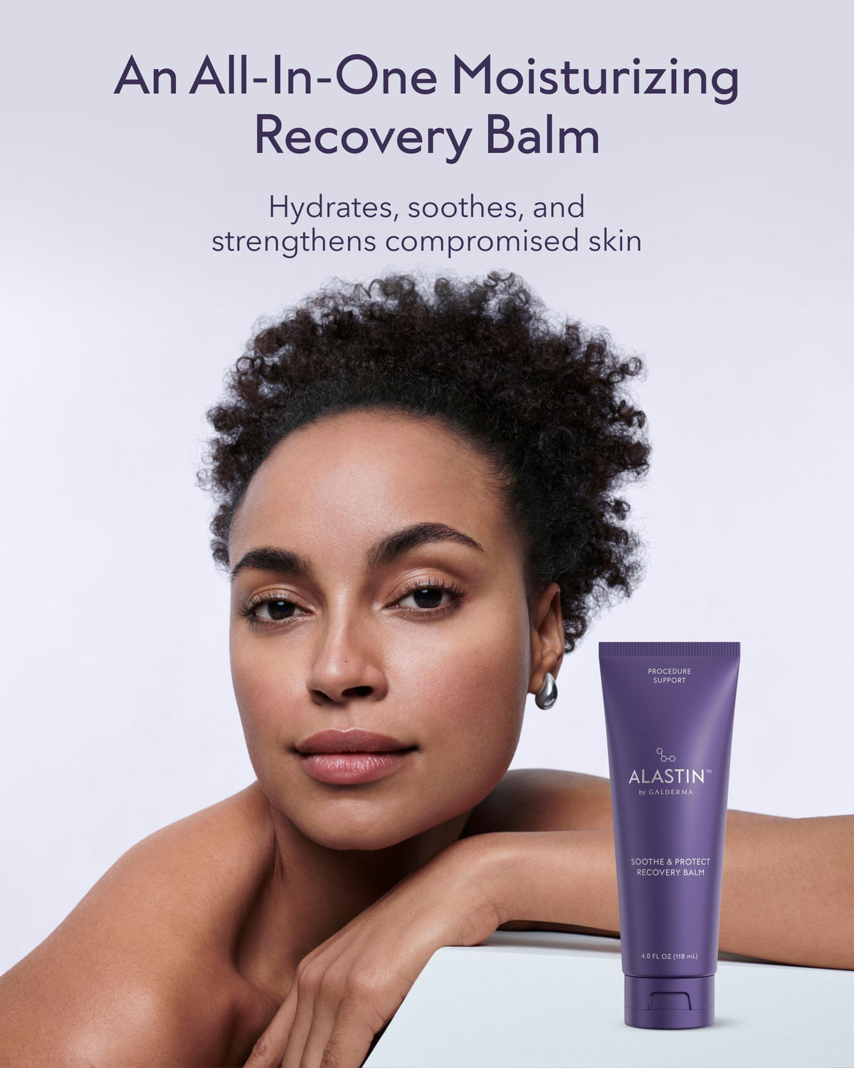 ALASTIN Skincare Physalis angulata ingredient display indicating post-procedure support