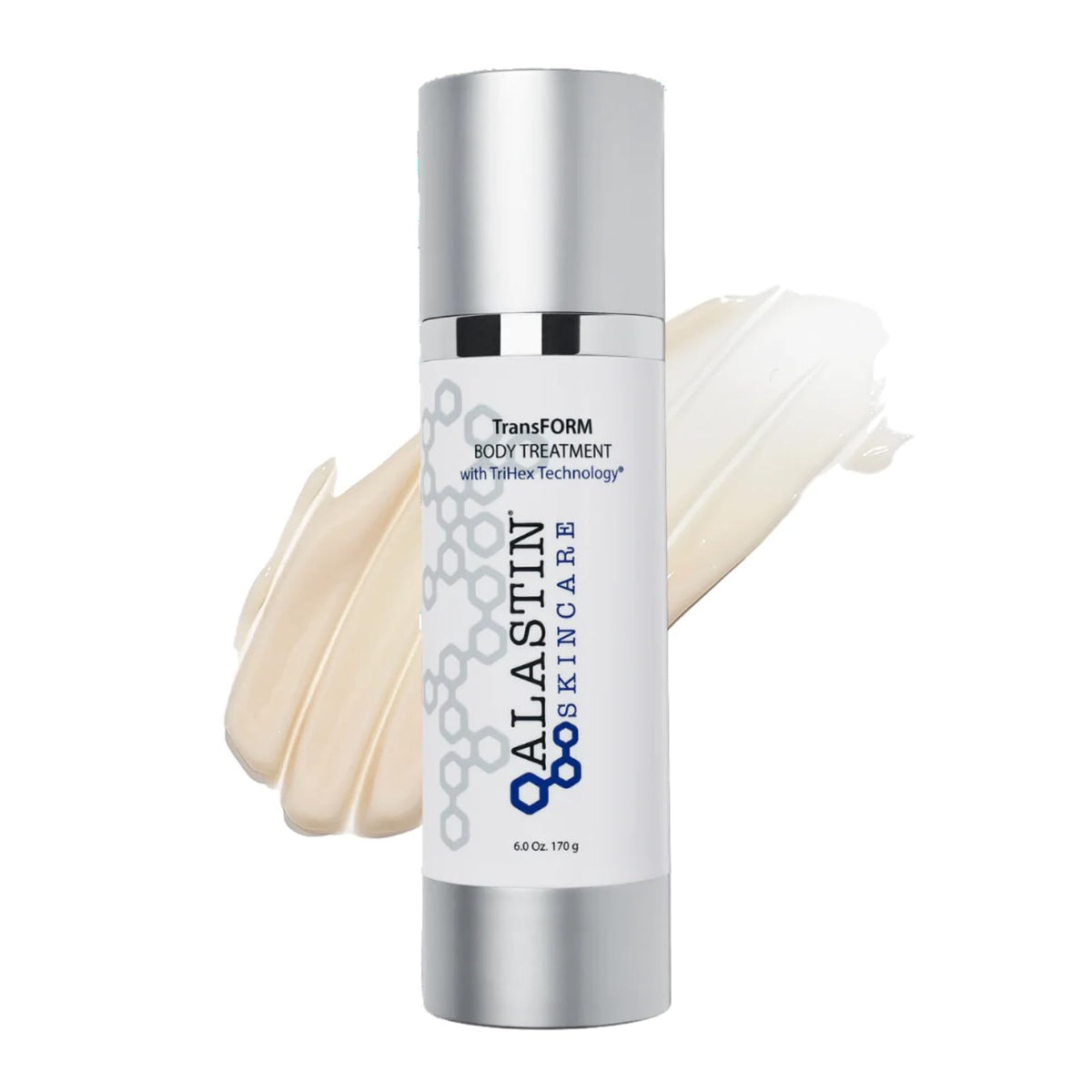 ALASTIN TransFORM Body front packaging showing product and label benefits